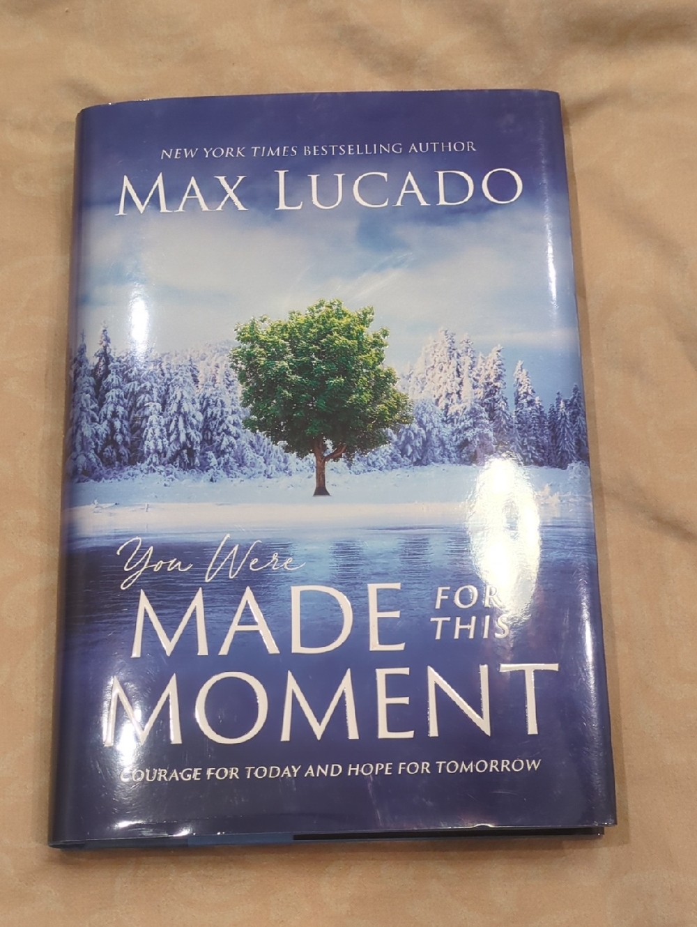 You Were Made for This Moment - Blue Hardcover Book